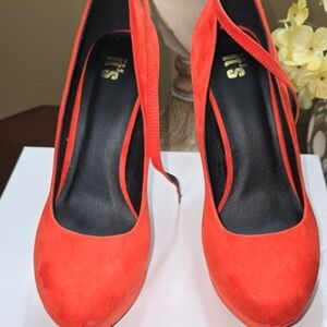 Elegant Red Women's Heels
